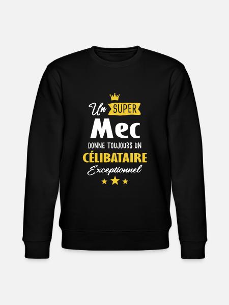 Mec célibataire célibat - Sweat bio CHANGER Stanley/Stella Unisexe - noir