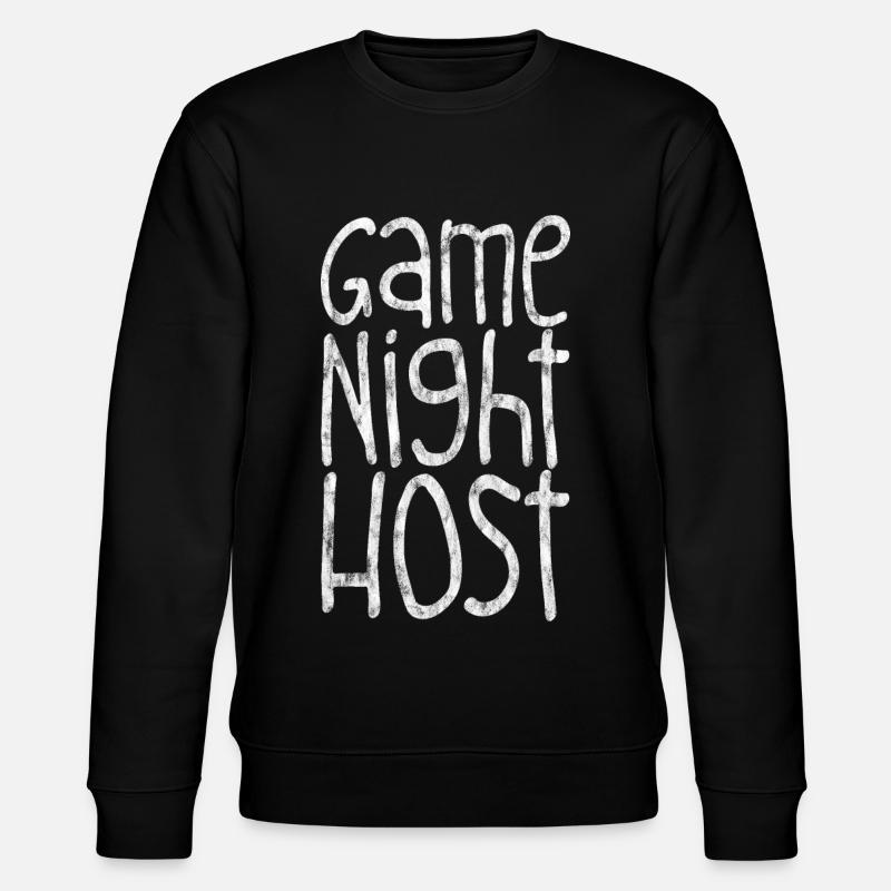 Game Night Host 2 - Stanley/Stella CHANGER Unisex Organic Sweatshirt - black