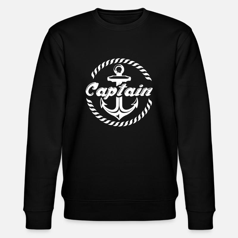 Capitaine - Sweat bio CHANGER Stanley/Stella Unisexe - noir