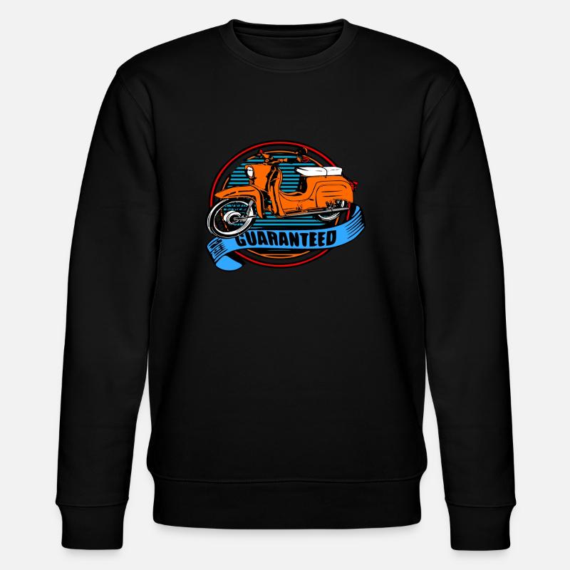 Simson KR 51 Schwalbe Moped - Stanley/Stella CHANGER Unisex Organic Sweatshirt - black