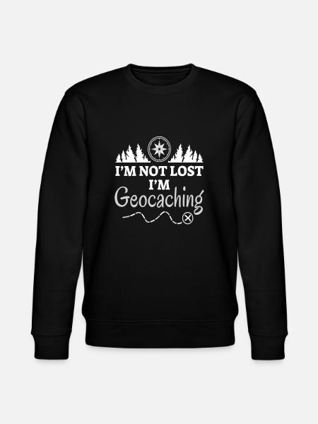 Geocaching Funny Geocache - Stanley/Stella CHANGER Unisex Organic Sweatshirt - black