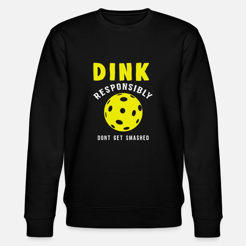 Pickleball Dink Drôle - Sweat bio CHANGER Stanley/Stella Unisexe - noir