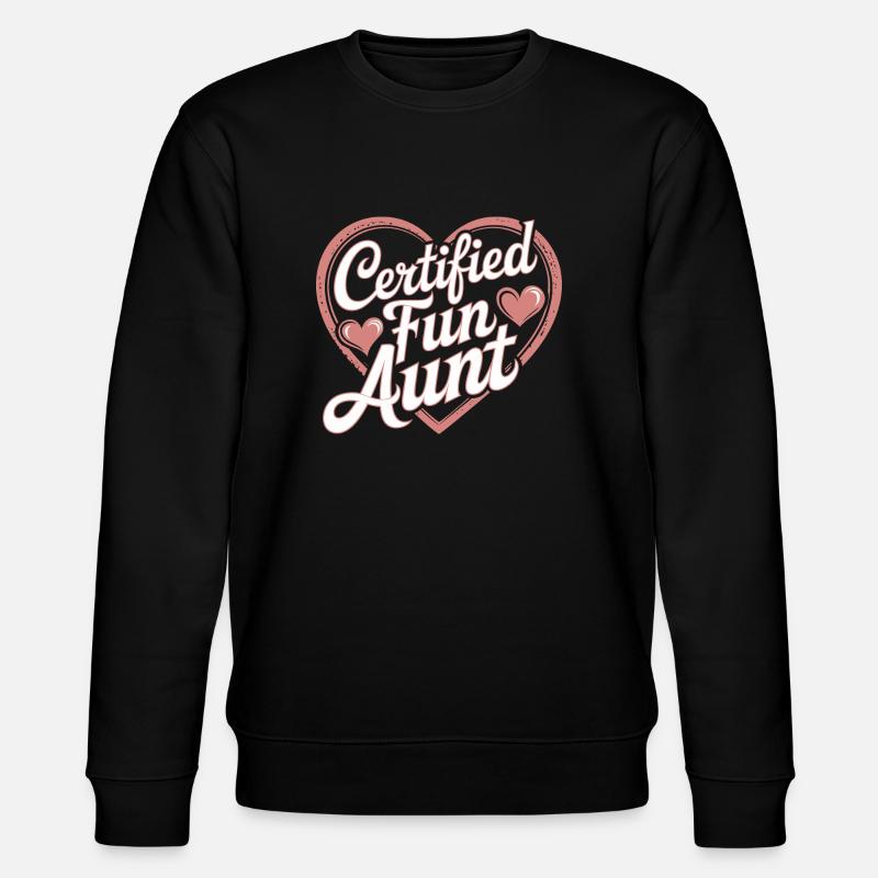 Tante - Stanley/Stella Unisex Bio-Sweatshirt CHANGER  - Schwarz