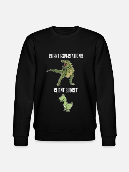 Graphic Designer Graphic Designer Artist - Stanley/Stella CHANGER Unisex Organic Sweatshirt - black