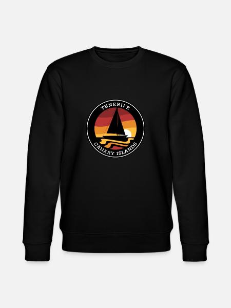 TENERIFE Canary Islands - Stanley/Stella CHANGER Unisex Organic Sweatshirt - black