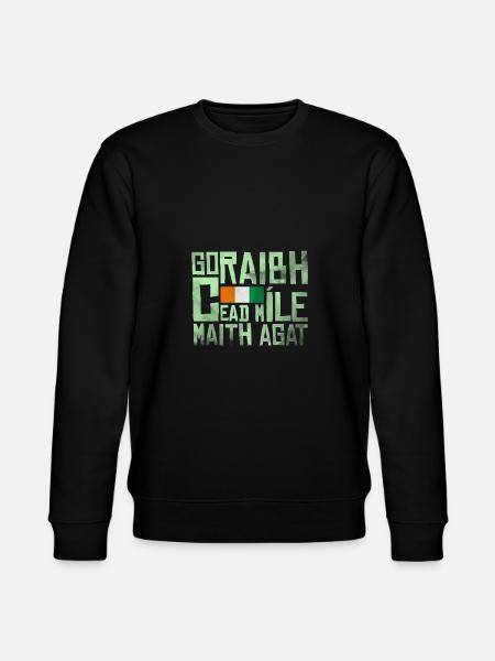 Irland Ireland - Stanley/Stella Unisex Bio-Sweatshirt CHANGER - Schwarz