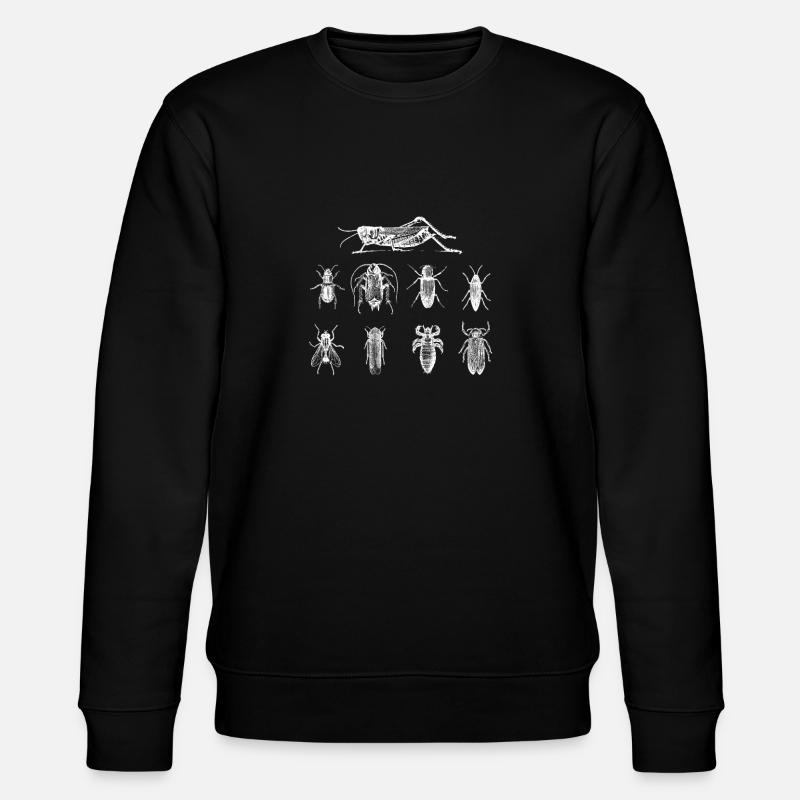 Bugs Insects - Stanley/Stella CHANGER Unisex Organic Sweatshirt - black