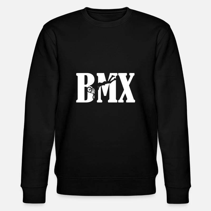 BMX Vélo BMX - Sweat bio CHANGER Stanley/Stella Unisexe - noir