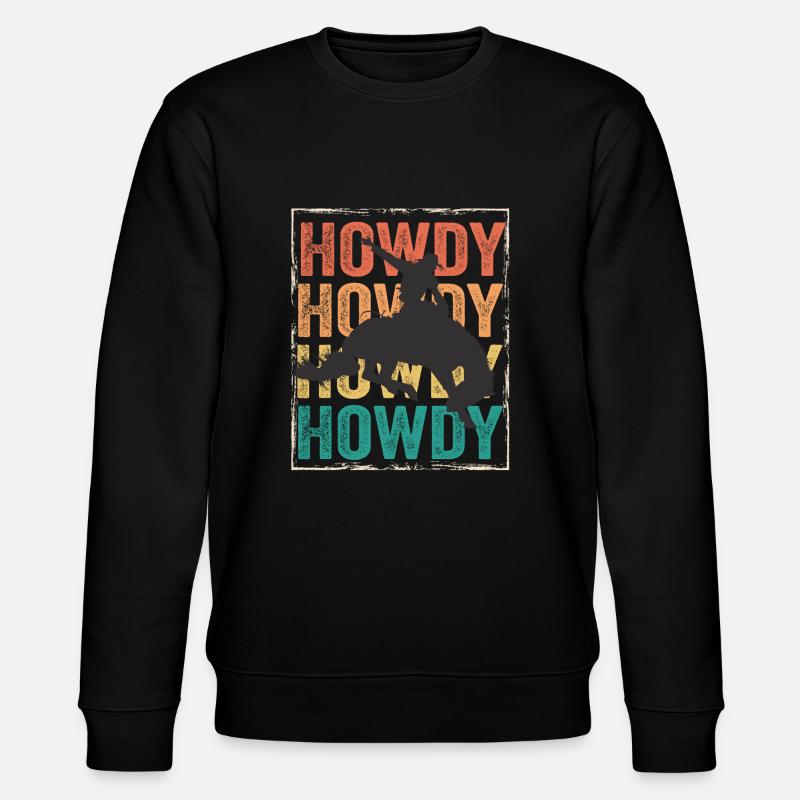 Rodéo Howdy - Sweat bio CHANGER Stanley/Stella Unisexe - noir