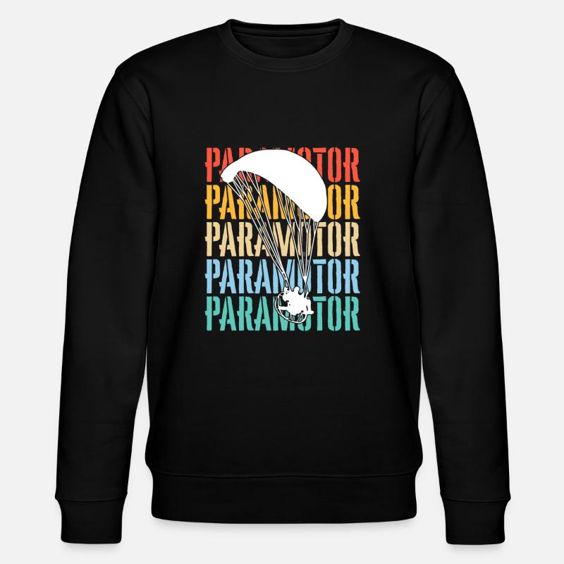 Paramotoring Paramotor - Stanley/Stella CHANGER Unisex Organic Sweatshirt - black