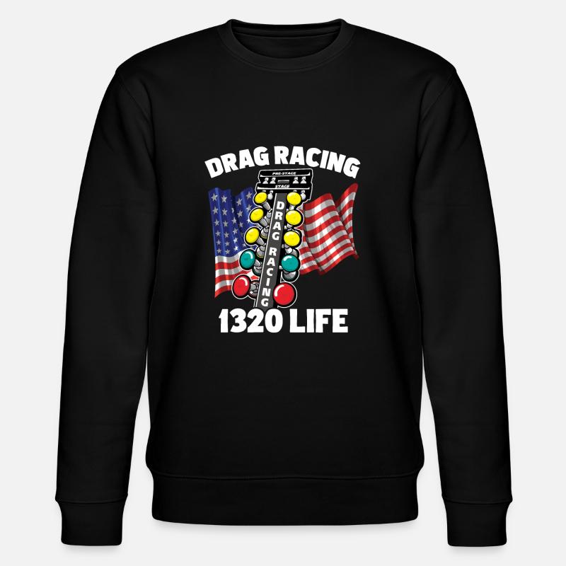 Drag Racing 1320 Life - Stanley/Stella Unisex Bio-Sweatshirt CHANGER  - Schwarz