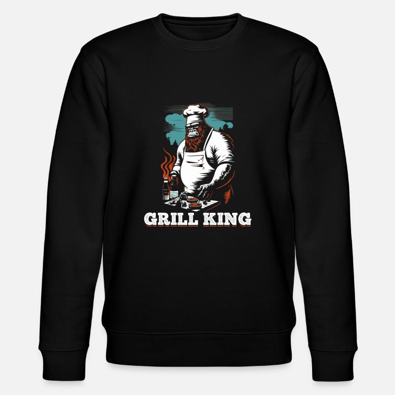 Grill King - Stanley/Stella CHANGER Unisex Organic Sweatshirt - black