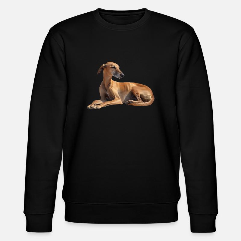 Azawakh - Stanley/Stella Unisex Bio-Sweatshirt CHANGER  - Schwarz