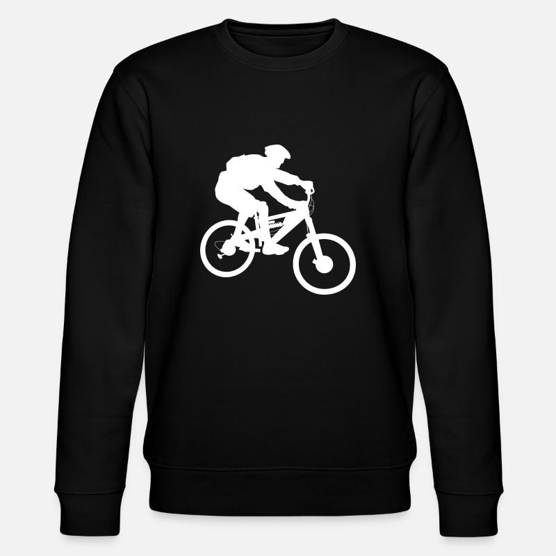 bicycle - Stanley/Stella CHANGER Unisex Organic Sweatshirt - black