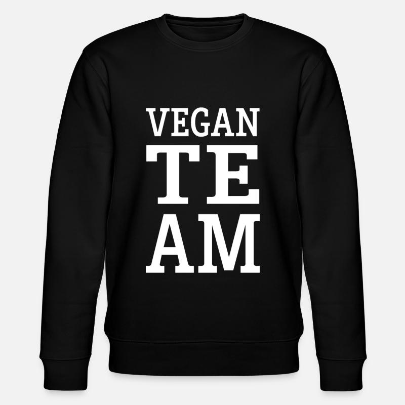 Vegan Team - Stanley/Stella CHANGER Unisex Organic Sweatshirt - black