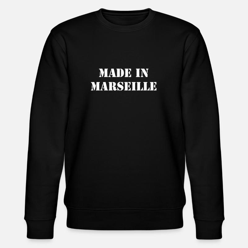 Made in Marseille - Sweat bio CHANGER Stanley/Stella Unisexe - noir