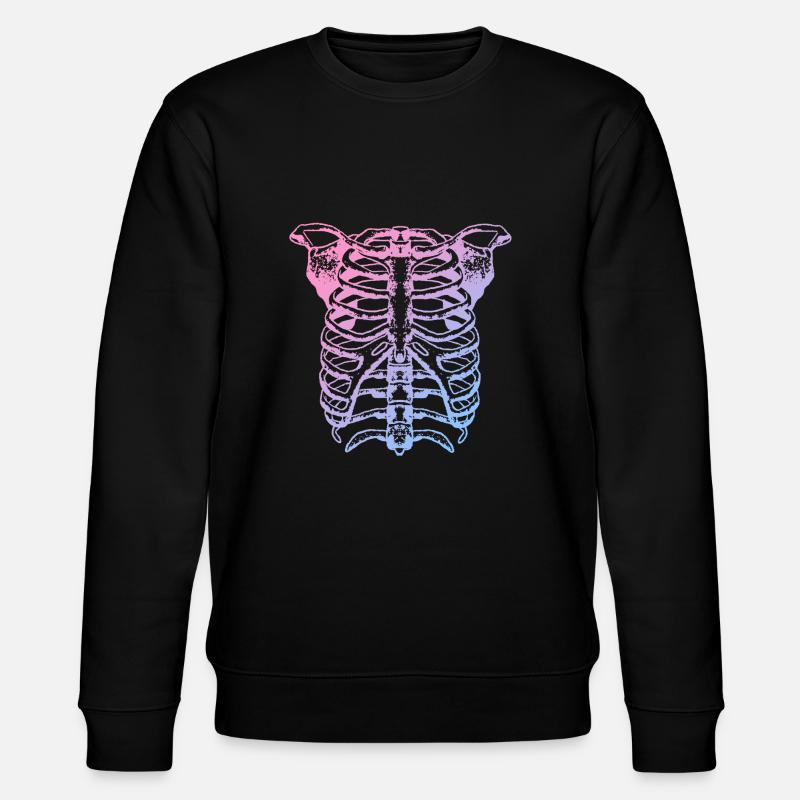 Skeleton - Stanley/Stella CHANGER Unisex Organic Sweatshirt - black