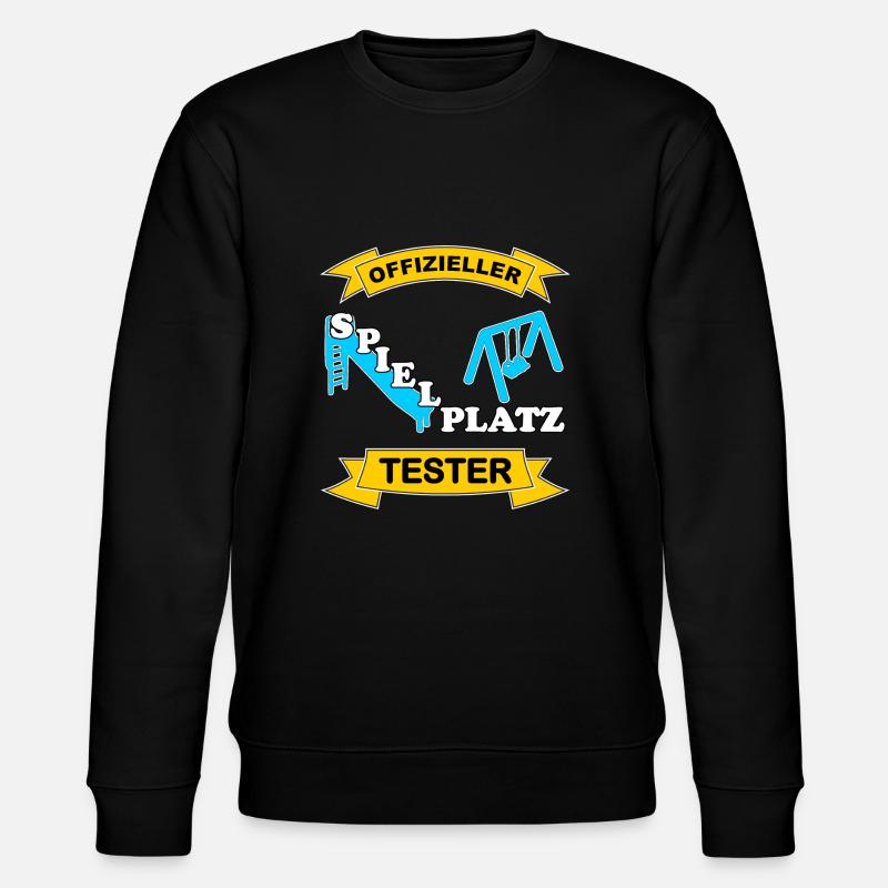 Spielplatz Tester - Stanley/Stella Unisex Bio-Sweatshirt CHANGER  - Schwarz