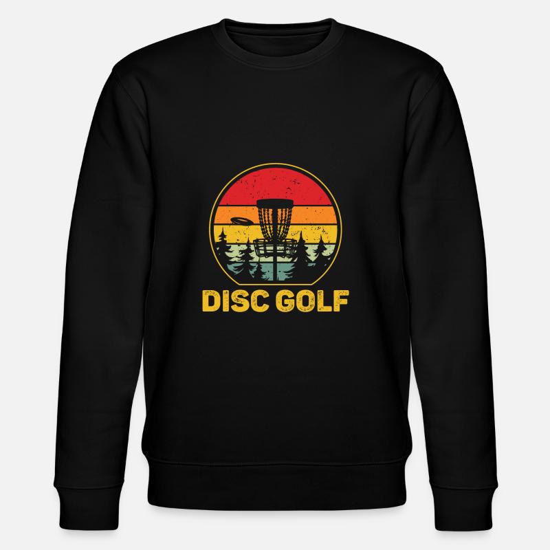 Disc Golf - Stanley/Stella Unisex Bio-Sweatshirt CHANGER  - Schwarz