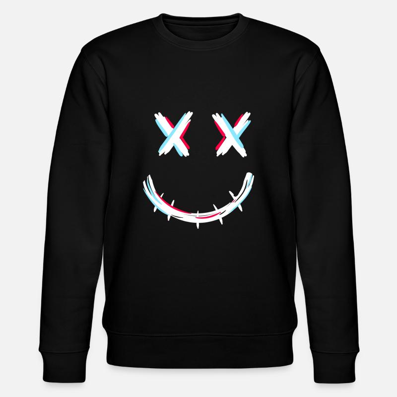 Fermeture à glissière bouche - Sweat bio CHANGER Stanley/Stella Unisexe - noir