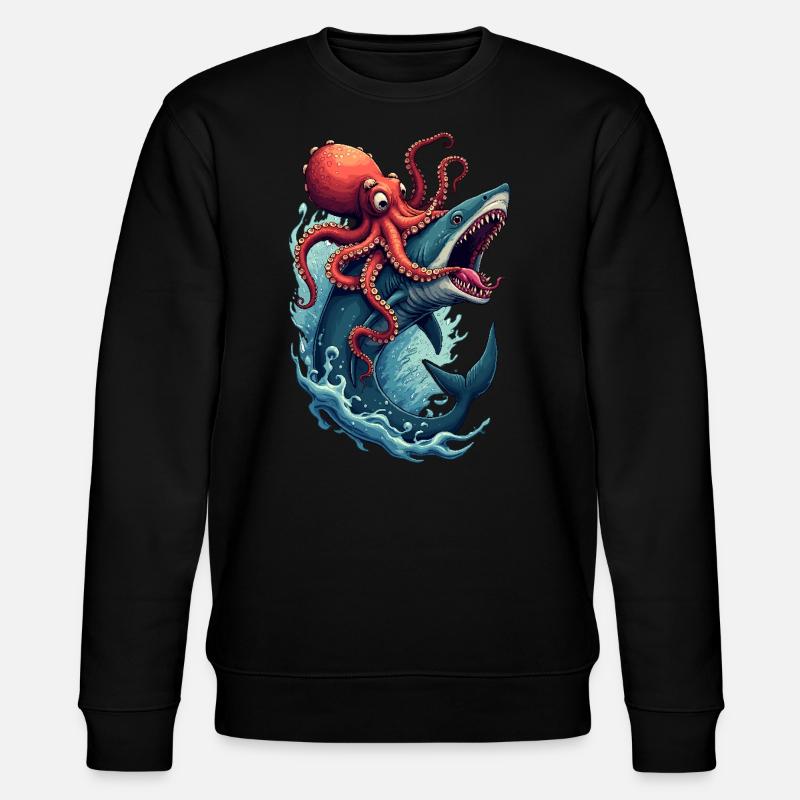 Bataille navale - Sweat bio CHANGER Stanley/Stella Unisexe - noir