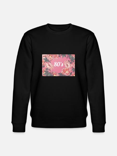 80's - Stanley/Stella CHANGER Unisex Organic Sweatshirt - black