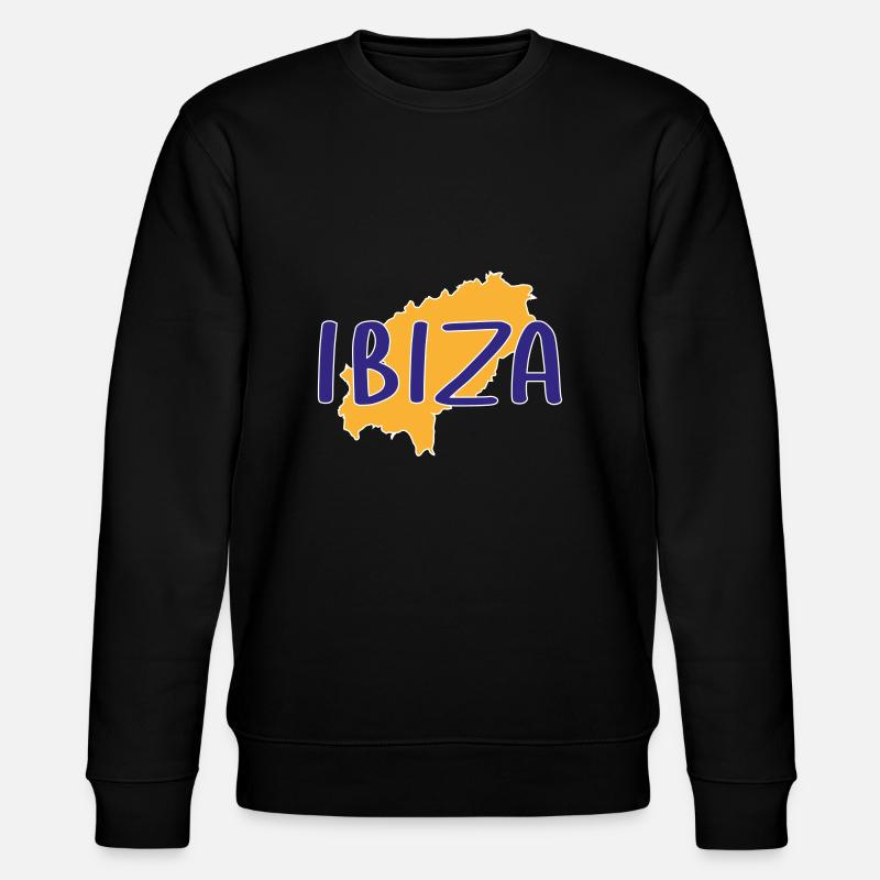 Ibiza - Stanley/Stella Unisex Bio-Sweatshirt CHANGER  - Schwarz