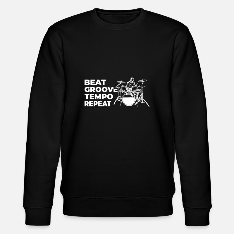 Beat Groove Tempo Repeat - Sweat bio CHANGER Stanley/Stella Unisexe - noir