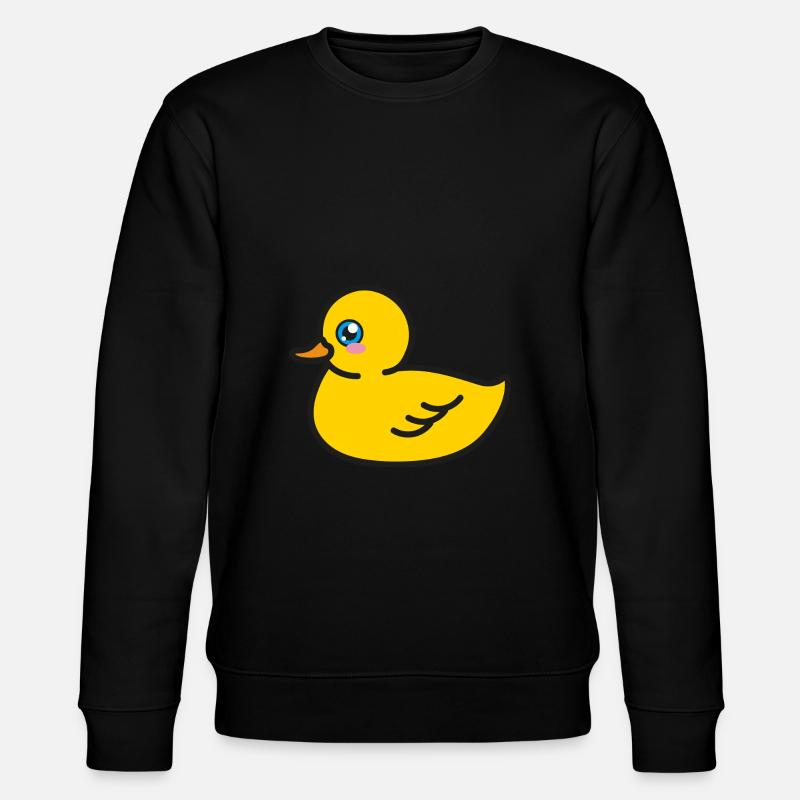 Dessin animé Duck Sweet - Sweat bio CHANGER Stanley/Stella Unisexe - noir