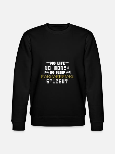 Engineering student Engineering student - Stanley/Stella CHANGER Unisex Organic Sweatshirt - black
