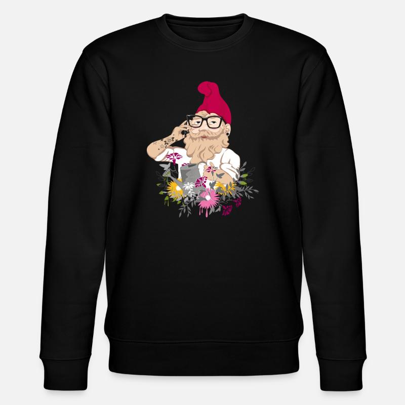 Un Hipster de jardin - Sweat bio CHANGER Stanley/Stella Unisexe - noir