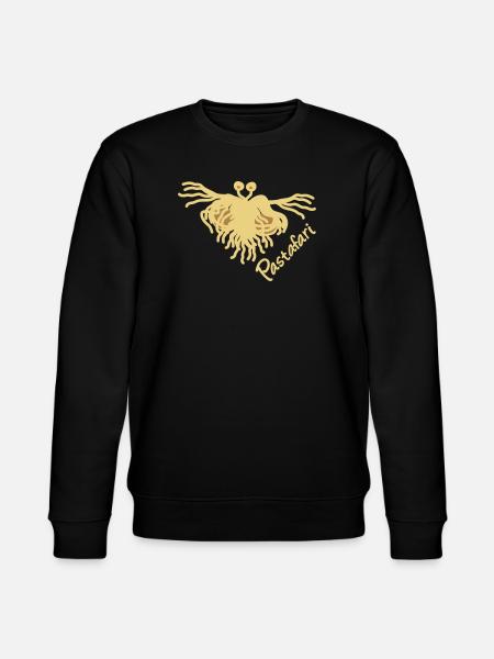 Pastafari FSM - Stanley/Stella Unisex Bio-Sweatshirt CHANGER  - Schwarz