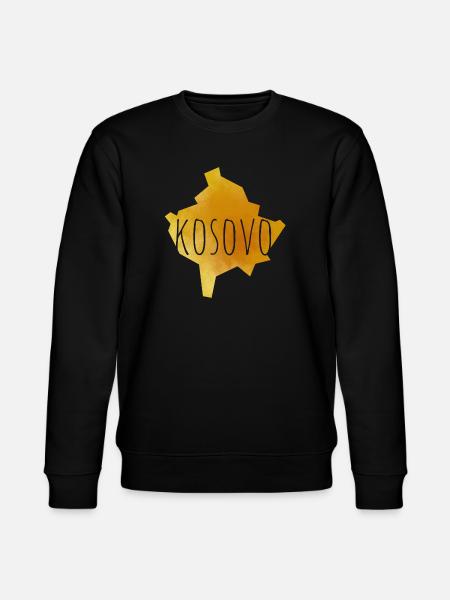 kosovo - Stanley/Stella CHANGER Unisex Organic Sweatshirt - black