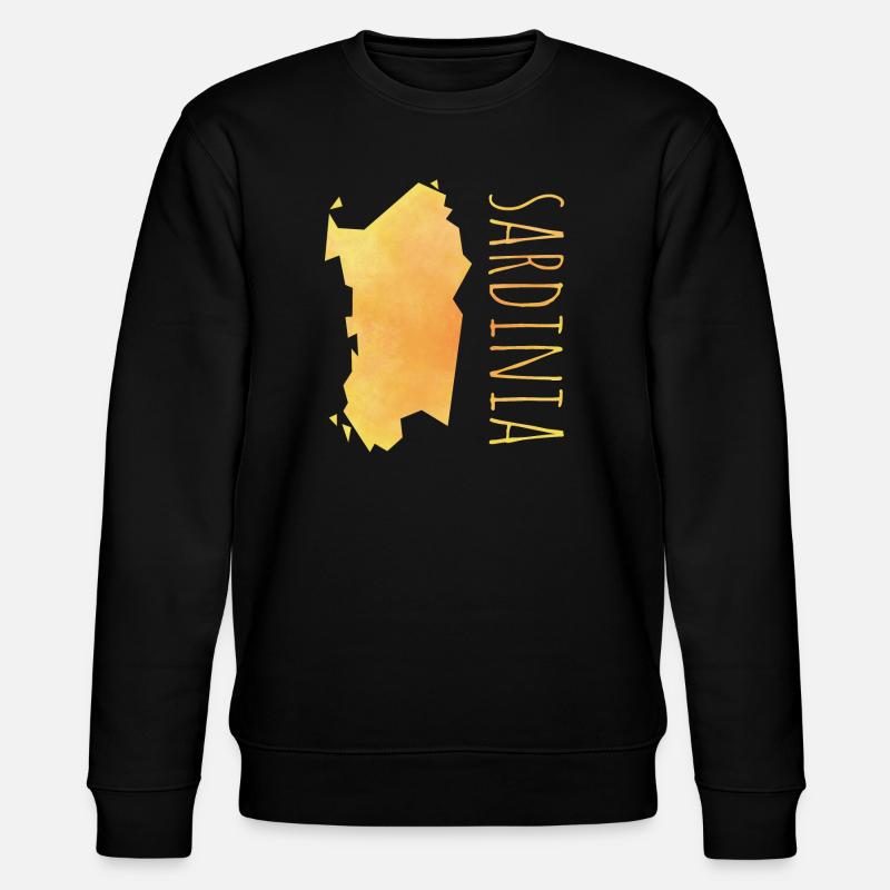 sardinia - Sweat bio CHANGER Stanley/Stella Unisexe - noir