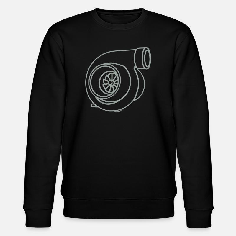 turbo - Stanley/Stella Unisex Bio-Sweatshirt CHANGER - Schwarz