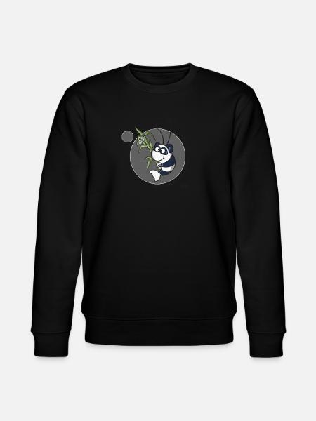 Panda Garnele - Stanley/Stella Unisex Bio-Sweatshirt CHANGER - Schwarz