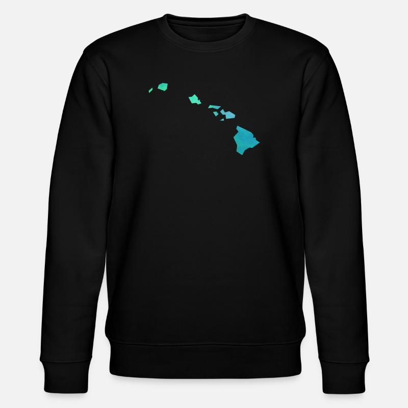 hawaii - Stanley/Stella Unisex Bio-Sweatshirt CHANGER  - Schwarz