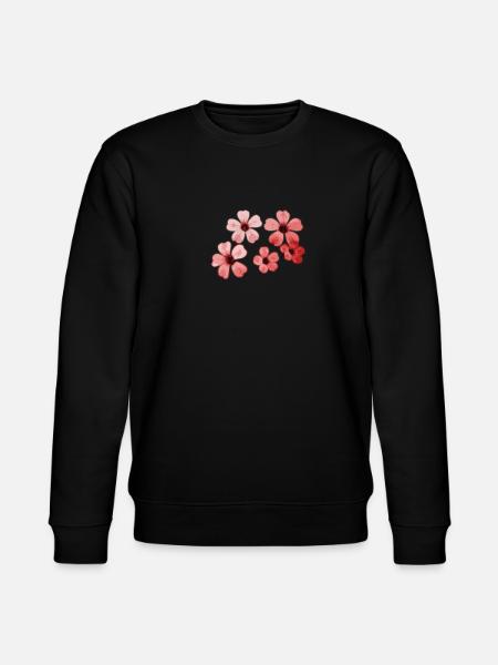 Fleurs - Sweat bio CHANGER Stanley/Stella Unisexe - noir