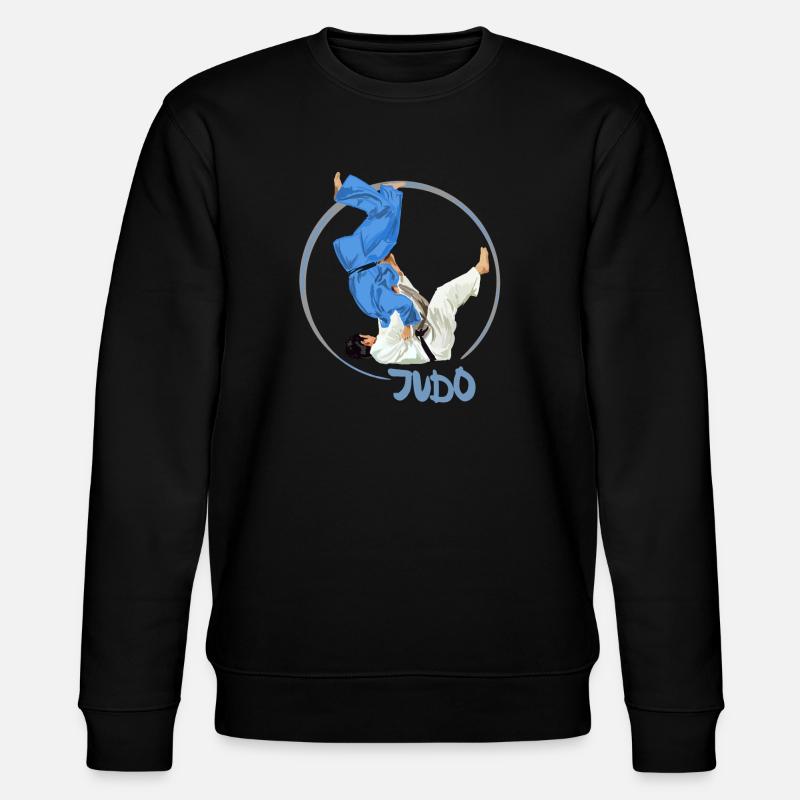Judo - Stanley/Stella Unisex Bio-Sweatshirt CHANGER  - Schwarz