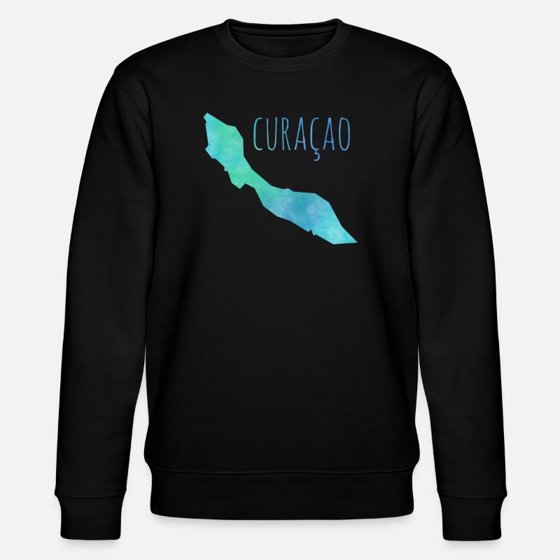 Curacao - Stanley/Stella Unisex Bio-Sweatshirt CHANGER  - Schwarz