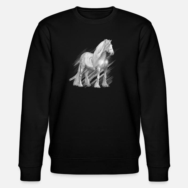 Kaltblüter - Stanley/Stella Unisex Bio-Sweatshirt CHANGER  - Schwarz