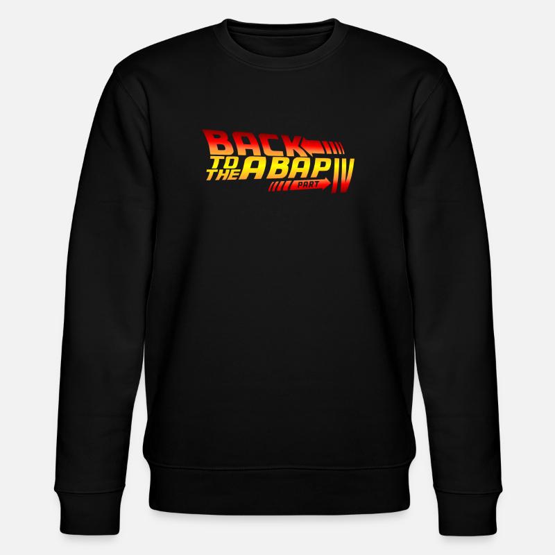 Back To The ABAP - Stanley/Stella Unisex Bio-Sweatshirt CHANGER  - Schwarz