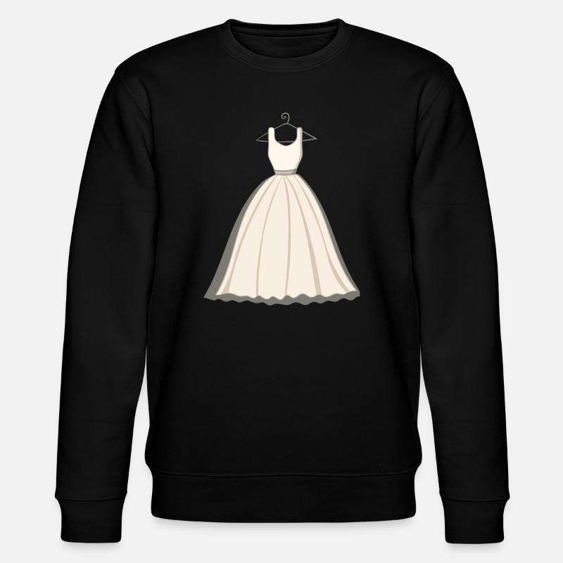 BRAUTKLEID - Stanley/Stella Unisex Bio-Sweatshirt CHANGER  - Schwarz