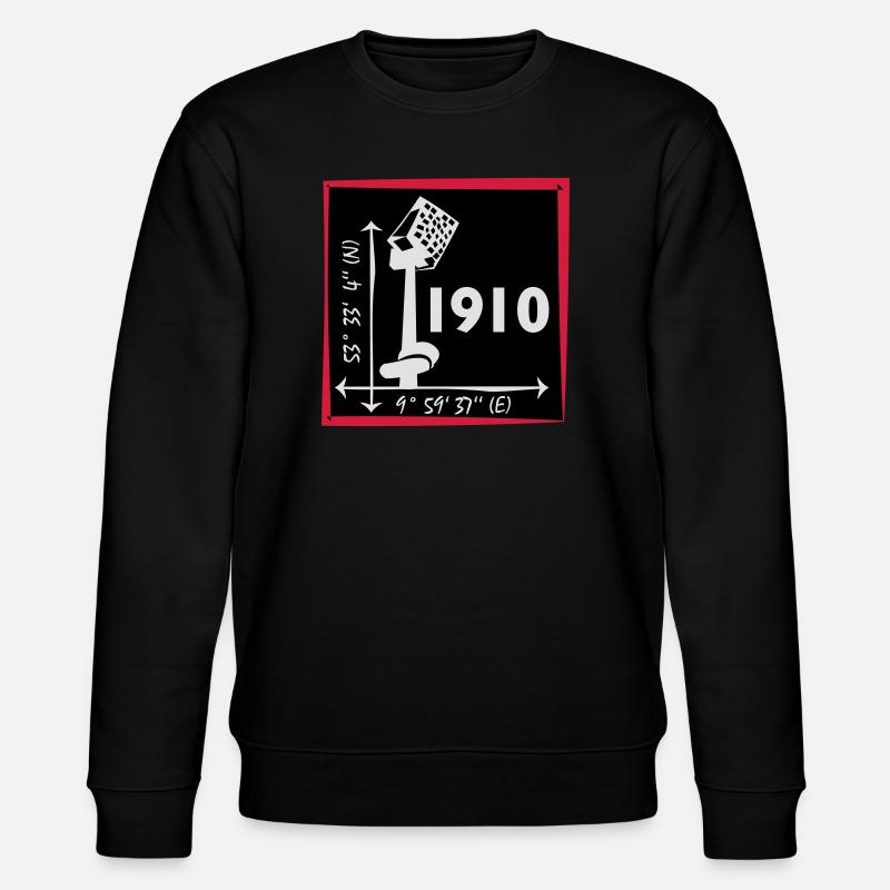 St. Pauli 1910 - Stanley/Stella Unisex Bio-Sweatshirt CHANGER  - Schwarz