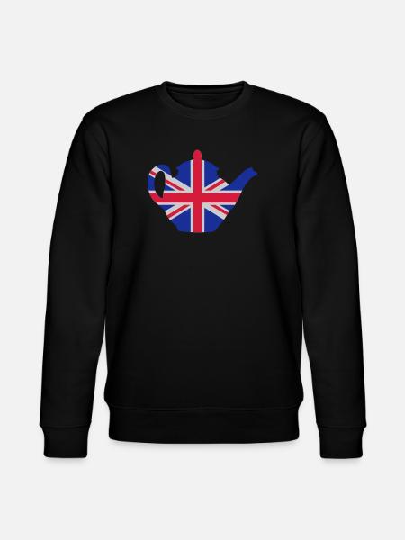 British teapot 3clr - Stanley/Stella Unisex Bio-Sweatshirt CHANGER - Schwarz