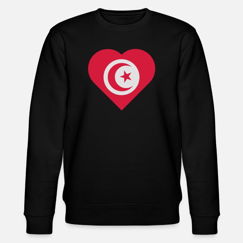 Tunisia - Stanley/Stella Unisex Bio-Sweatshirt CHANGER  - Schwarz