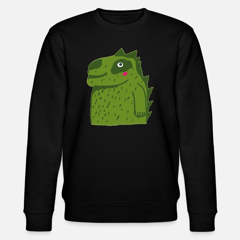 petit crocodile mignon - Sweat bio CHANGER Stanley/Stella Unisexe - noir