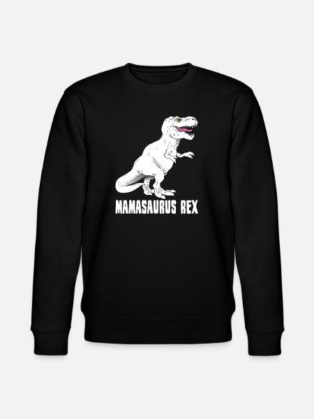 Mutter Dinosaurier - Mamasaurus Rex - Lustig - Stanley/Stella Unisex Bio-Sweatshirt CHANGER - Schwarz