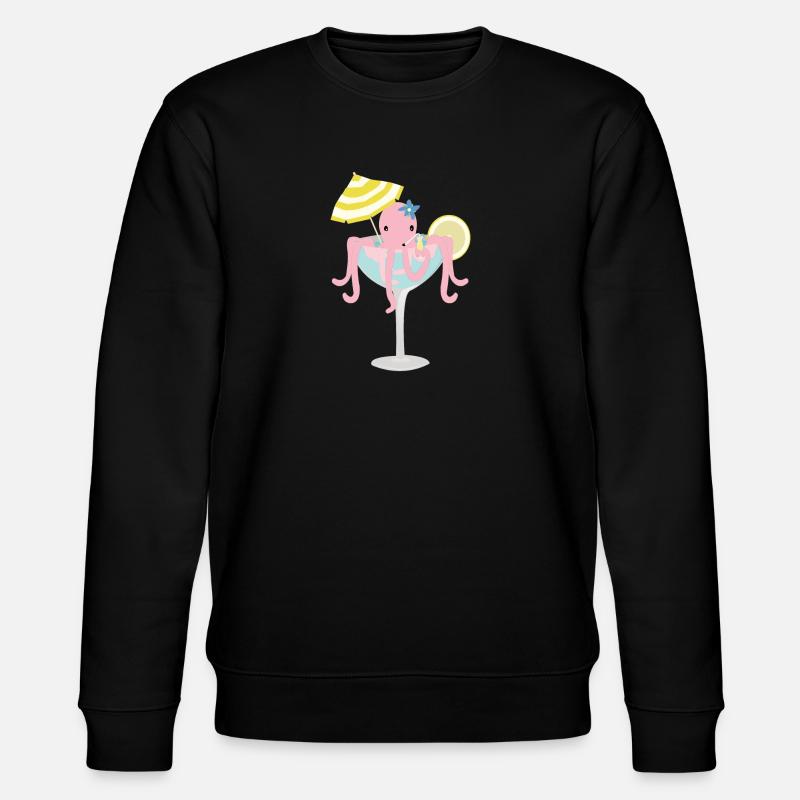 octopus - Stanley/Stella CHANGER Unisex Organic Sweatshirt - black