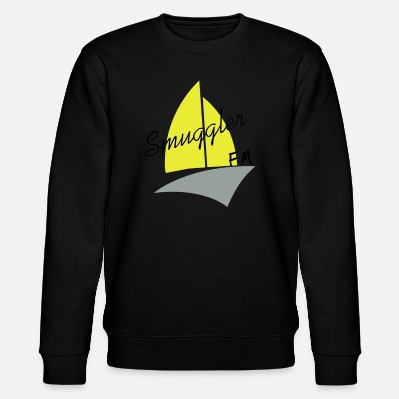 smuggler fm - Stanley/Stella CHANGER Unisex Organic Sweatshirt - black